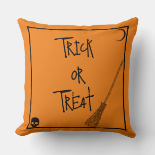 Halloween Trick or Treat  Cushion