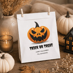Halloween Trick or Treat – Custom Jack-o’-Lantern Favour Bags
