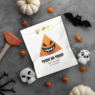 Halloween Trick or Treat – Custom Scary Face Favour Bags