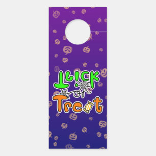 Halloween Trick or Treat Door Hanger