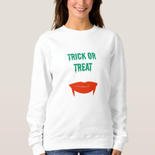 Halloween - Trick or Treat Fangs Sweatshirt