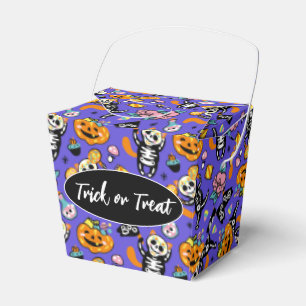 Halloween Trick or Treat  Favour Box