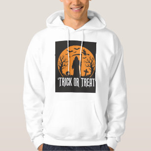 Halloween Trick or Treat Grim Reaper Design_1 Hoodie