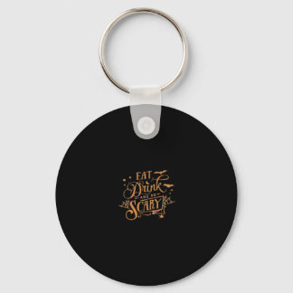 Halloween Trick Or Treat  Key Ring