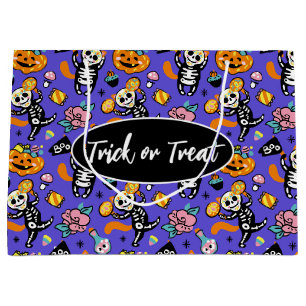 Halloween Trick or Treat  Large Gift Bag