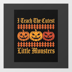 Halloween Trick Or Treat Little Monsters Pumpkin D