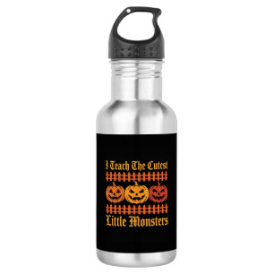 Halloween Trick Or Treat Little Monsters Pumpkin D 532 Ml Water Bottle