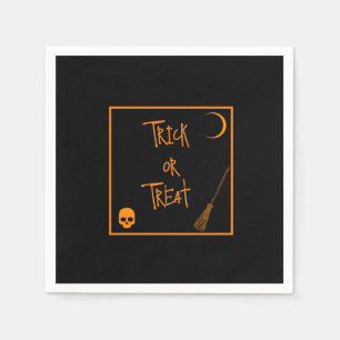 Halloween Trick or Treat Napkin