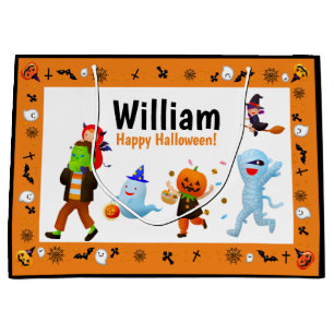 Halloween Trick-or-Treat Parade Personalised Bag