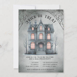 Halloween Trick or Treat Party Invitation