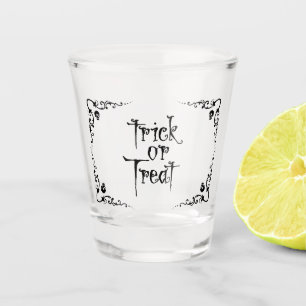 Halloween Trick or Treat Shot Glass