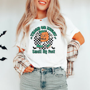 Halloween Trick or Treat Smell My Feet T-Shirt