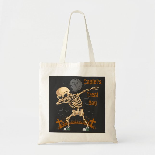 Halloween Trick or Treat Tote Bag (Front)