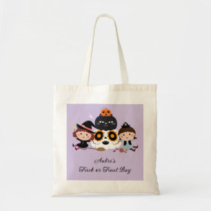 Halloween Trick or Treat Tote Bag 