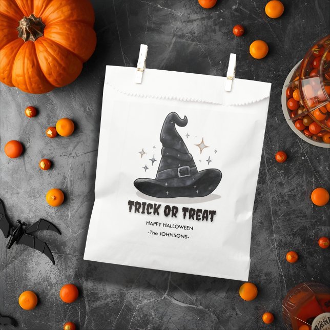 Halloween Trick or Treat – Witch Hat Design Favour Bags (Creator Uploaded)