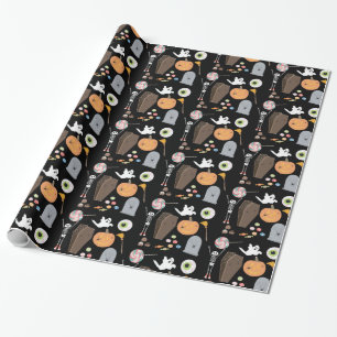 Halloween Trick or Treat Wrapping Paper