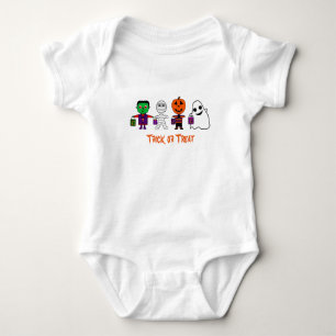 Halloween Trick or Treaters T-Shirt Baby Bodysuit