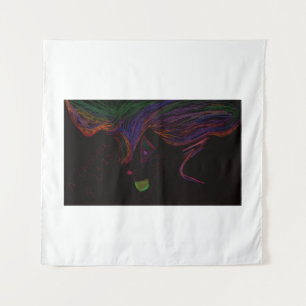 Halloween Trickster Spirit Tapestry