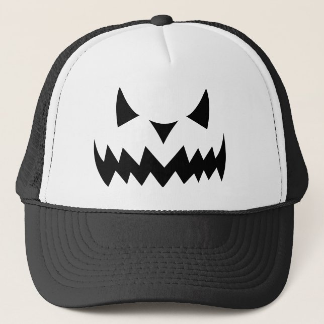 Halloween trucker hat (Front)