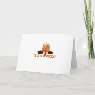 Halloween Trumpkin Card