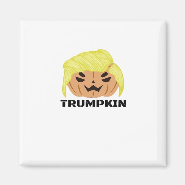 Halloween Trumpkin Classic Magnet (Front)
