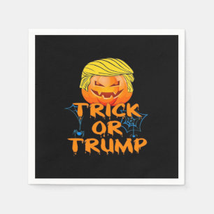 Halloween Trumpkin Classic Napkin