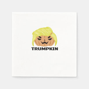 Halloween Trumpkin Classic Napkin