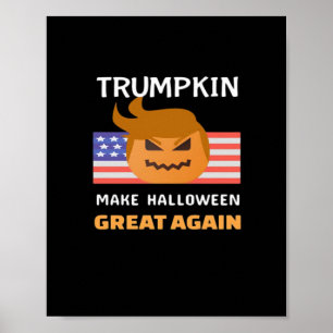 Halloween Trumpkin Classic Poster