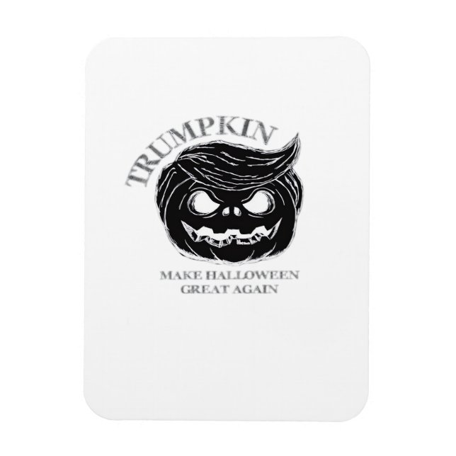 Halloween Trumpkin  Funny & Cute Halloween Costume Magnet (Vertical)