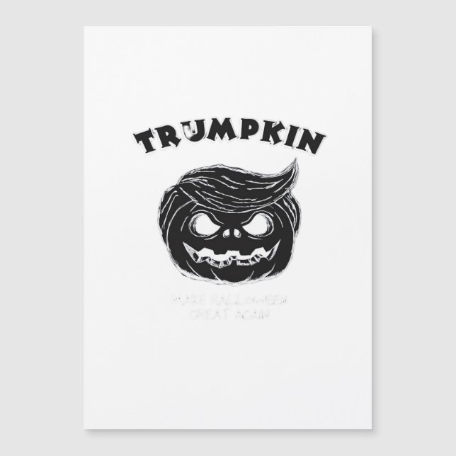 Halloween Trumpkin  Funny Halloween Costume (Front)