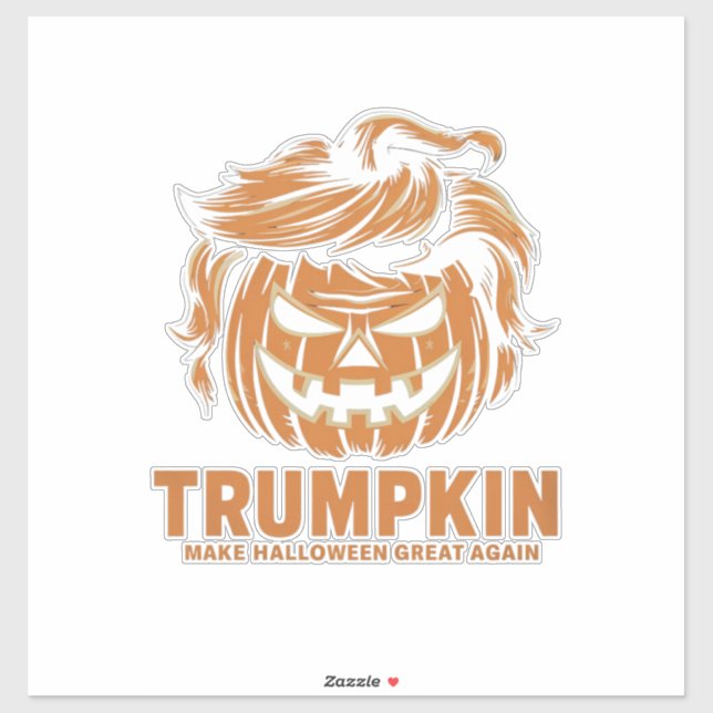 Halloween Trumpkin Make Halloween Great Again  (Sheet)