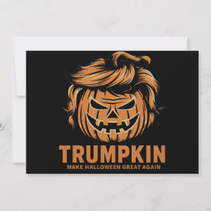 Halloween Trumpkin Make Halloween Great Again Invitation