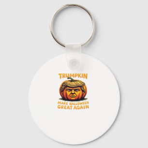 Halloween Trumpkin Make Halloween Great Again Key Ring