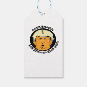 Halloween Trumpkin Pumpkin Classic Gift Tags