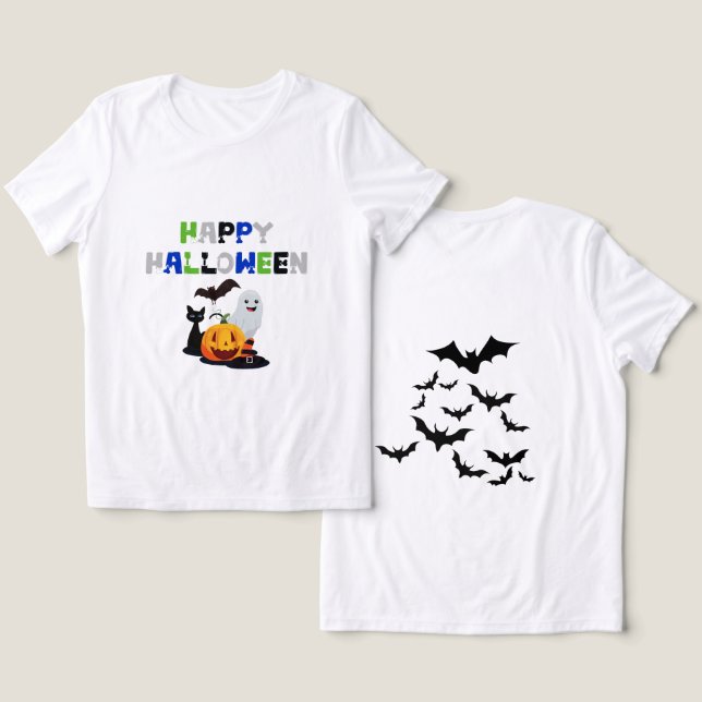 Halloween tshirt design  (Design Front & Back)