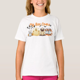 Halloween Tshirt for Kids, Funny Dog Shirt, Spooky