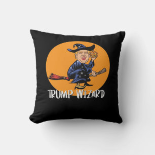 Halloween Ttrump Wizard Funny Classic Cushion