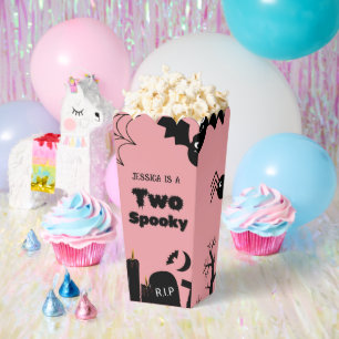 Halloween Two Spooky Second Birthday party Favour Box