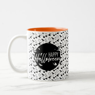 Halloween  Two-Tone coffee mug