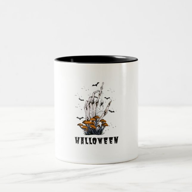 Halloween Two-Tone Coffee Mug (Center)