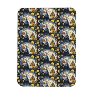 HALLOWEEN UNICORNS, STAR HORSE & COLT FANTASY MAGNET