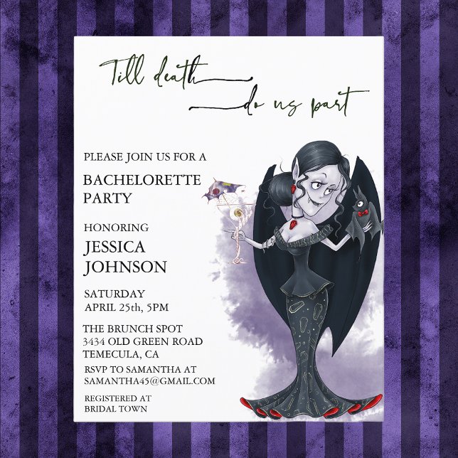 Halloween Vampire Bachelorette Party Cocktail  (Creator Uploaded)