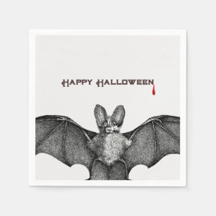 Halloween Vampire Bat  Napkin