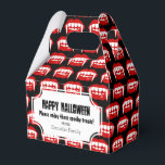 Halloween Vampire Fangs Trick or Treat Gift Box<br><div class="desc">Spooky vampire lips Halloween gift box for all your Halloween treats giveaway.</div>