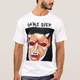 HALLOWEEN VAMPIRE, GAME OVER tee