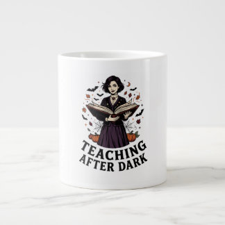 Halloween Vampire Teacher teeshirt Large Coffee Mug