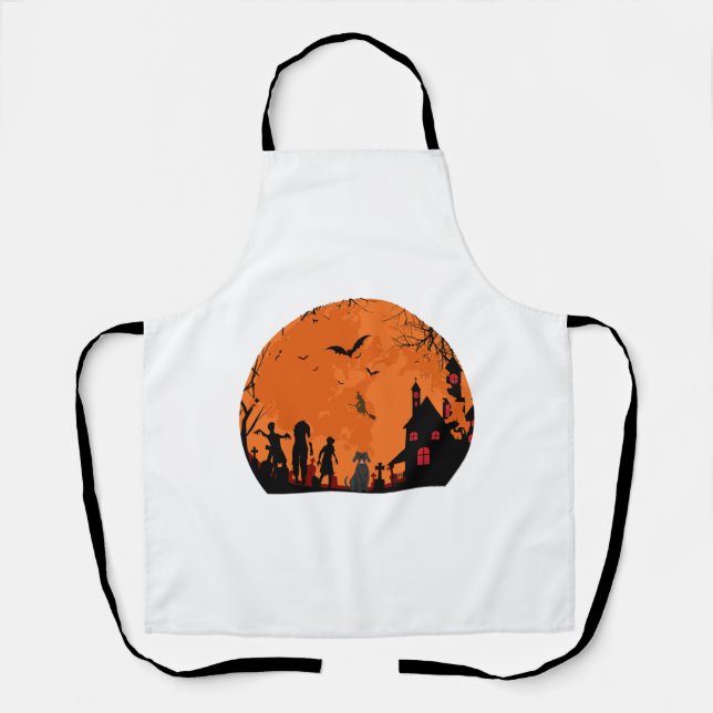 halloween vector        apron (Front)