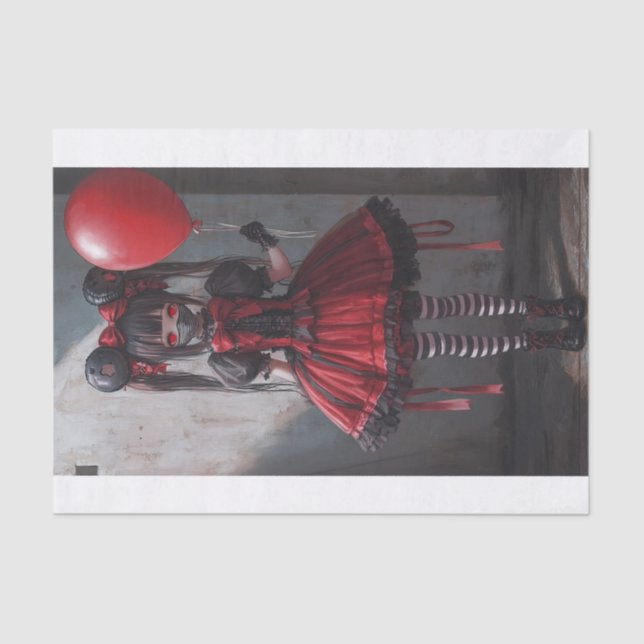 Halloween Vibes1  Tissue Paper (Front)