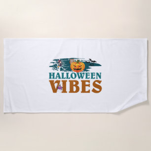 Halloween Vibes        Beach Towel