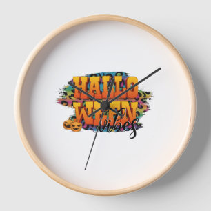 Halloween vibes   clock
